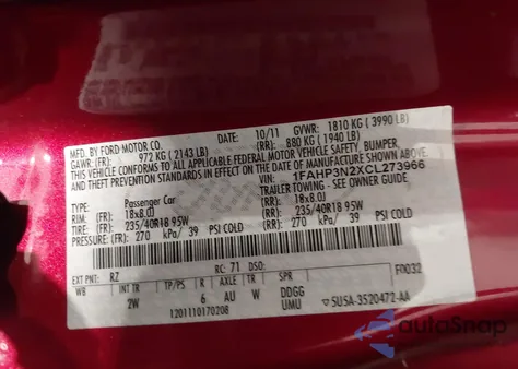 2012 Ford Focus Titanium from USA, damaged, VIN 1FAHP3N2XCL273966